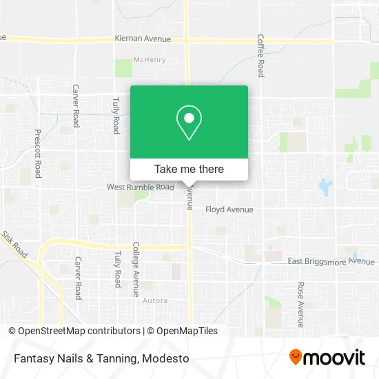 Fantasy Nails & Tanning map
