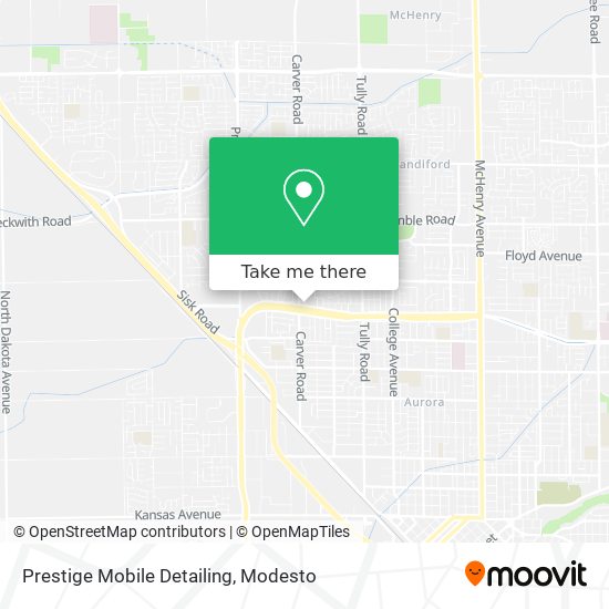 Prestige Mobile Detailing map
