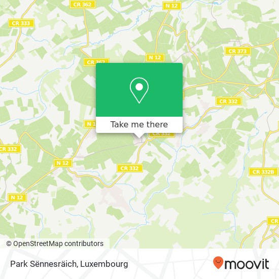 Park Sënnesräich map