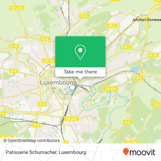 Patisserie Schumacher map