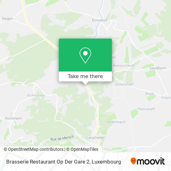 Brasserie Restaurant Op Der Gare 2 map