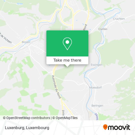 Luxenburg map