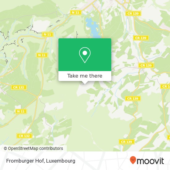 Fromburger Hof map