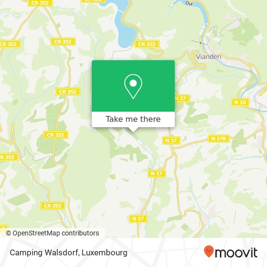 Camping Walsdorf Karte