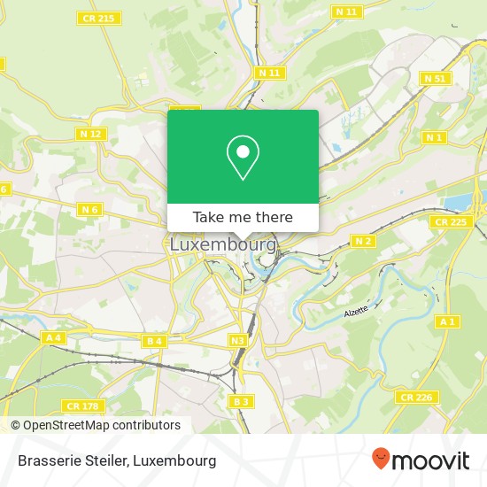Brasserie Steiler map