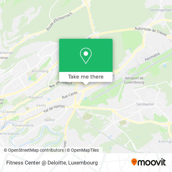 Fitness Center @ Deloitte map