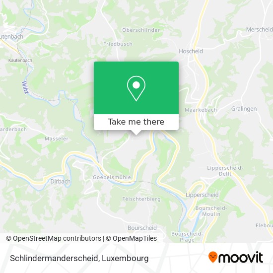 Schlindermanderscheid map