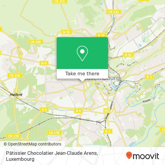 Pâtissier Chocolatier Jean-Claude Arens map