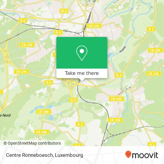 Centre Ronneboesch map