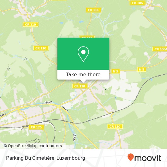 Parking Du Cimetière map