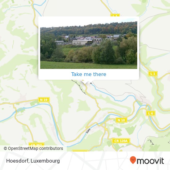 Hoesdorf Karte
