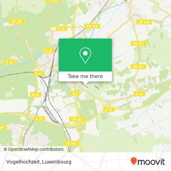 Vogelhochzeit map