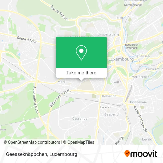Geesseknäppchen map