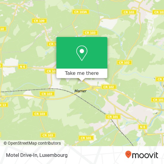 Motel Drive-In map