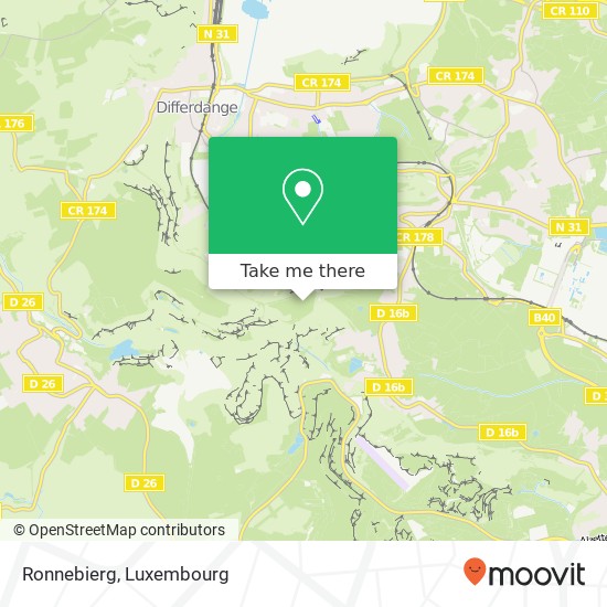 Ronnebierg map