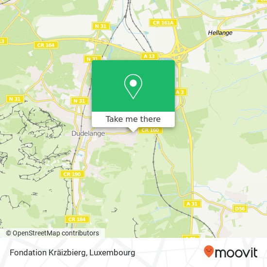 Fondation Kräizbierg map