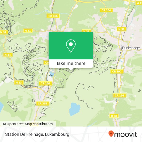 Station De Freinage map