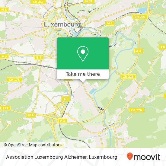 Association Luxembourg Alzheimer Karte