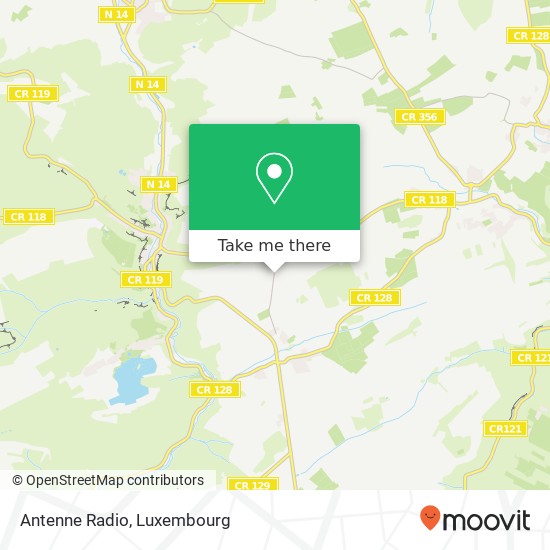 Antenne Radio map