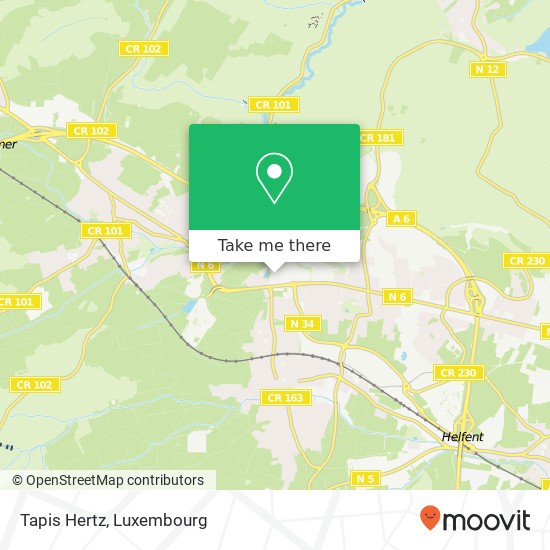 Tapis Hertz map