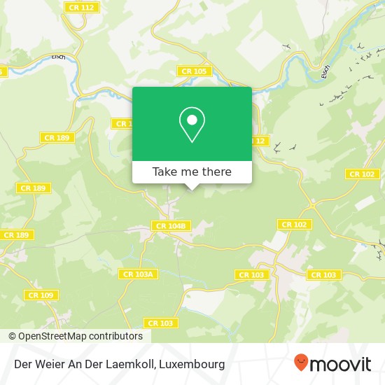 Der Weier An Der Laemkoll map