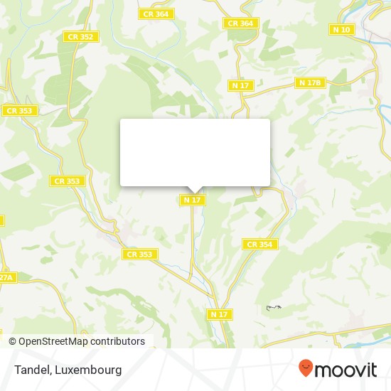 Tandel map
