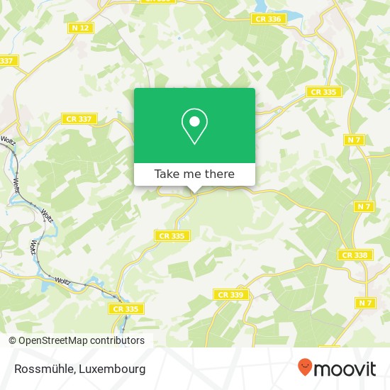 Rossmühle map