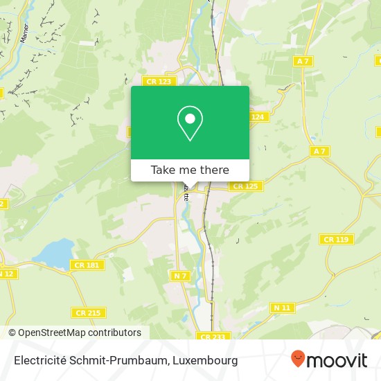 Electricité Schmit-Prumbaum map