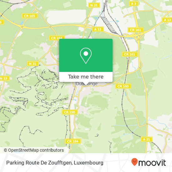 Parking Route De Zoufftgen Karte