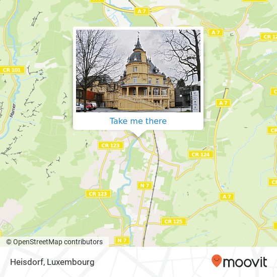 Heisdorf map