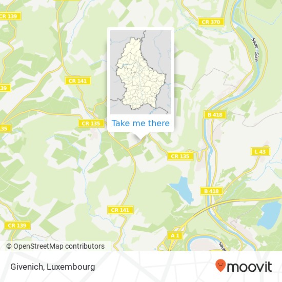 Givenich map