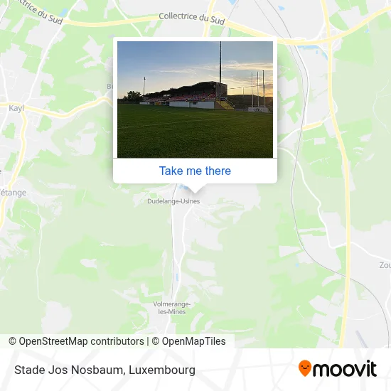 Stade Jos Nosbaum map
