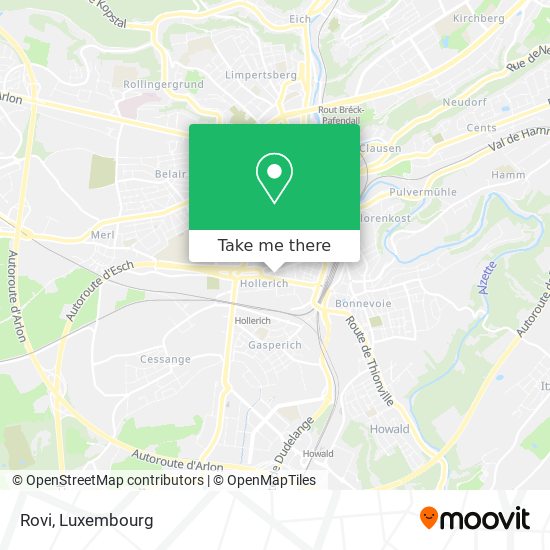 Rovi map