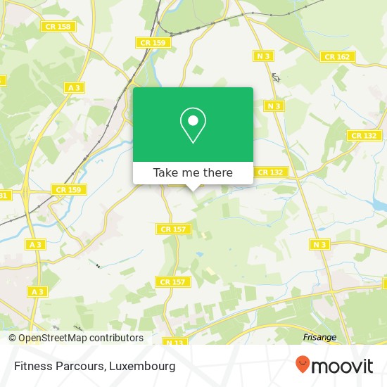 Fitness Parcours map