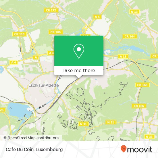 Cafe Du Coin map