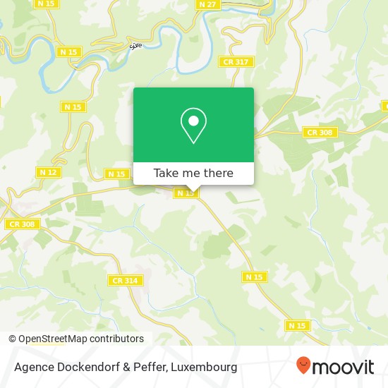 Agence Dockendorf & Peffer Karte