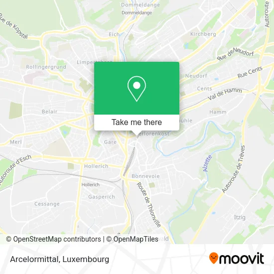 Arcelormittal map