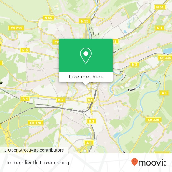 Immobilier Ilr map