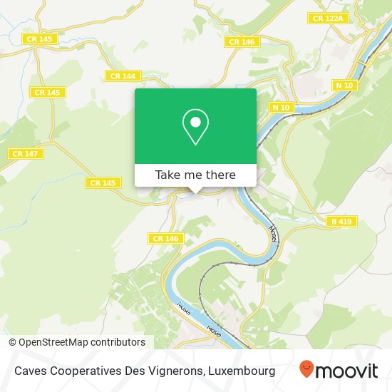 Caves Cooperatives Des Vignerons map