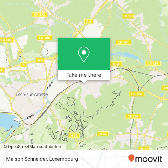 Maison Schneider map