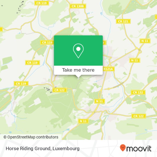 Horse Riding Ground map