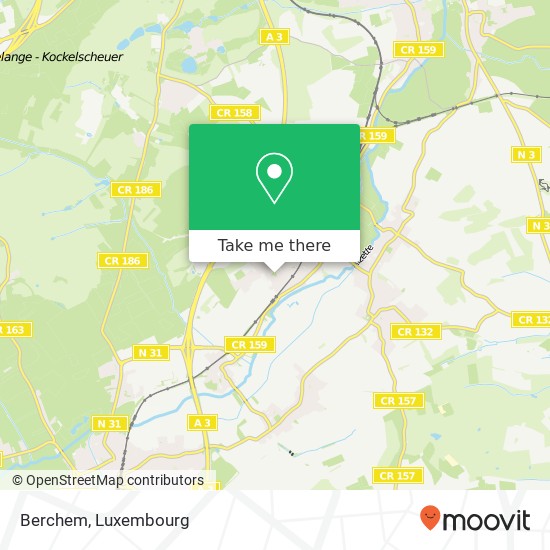 Berchem map