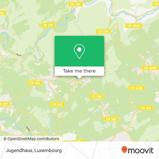 Jugendhaus map