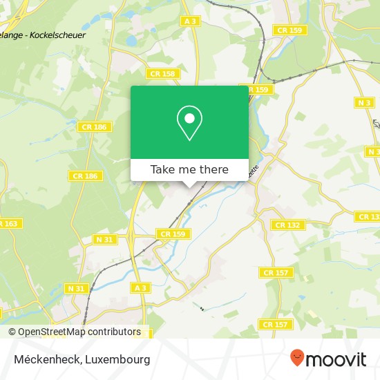 Méckenheck map
