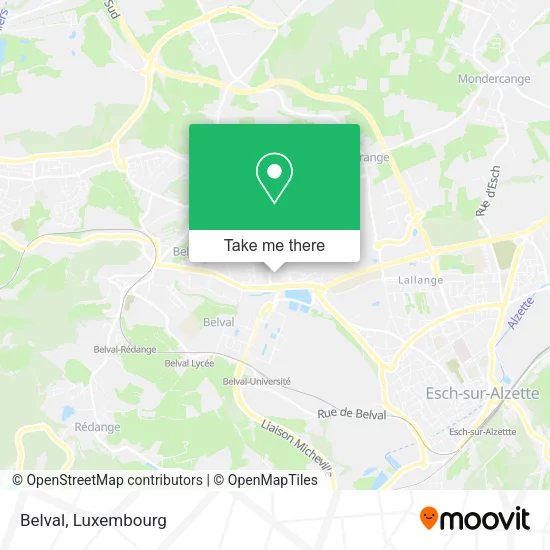 Belval map