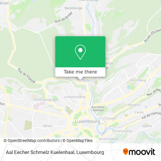 Aal Eecher Schmelz Kuelenhaal map