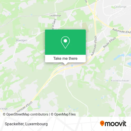 Spackelter map