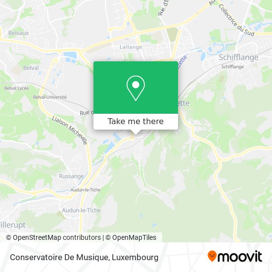 Conservatoire De Musique map