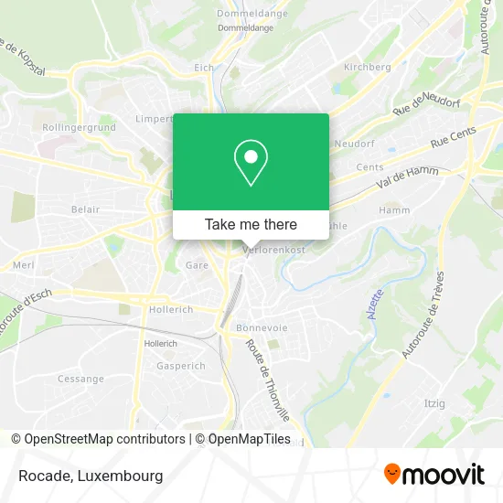 Rocade map