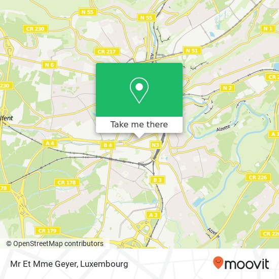 Mr Et Mme Geyer map